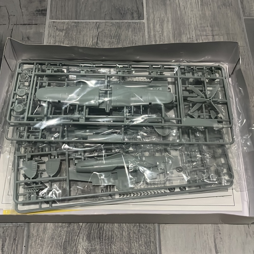 ACADEMY HOBBY 1/72 SCALE SPITFIRE MK XIV C & TYPHOON MK. LB MODEL NWT - Picture 2 of 2